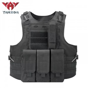 Жилет тактический plate carrier с подсумками molle OD, BK, CB, CP [YAKEDA]